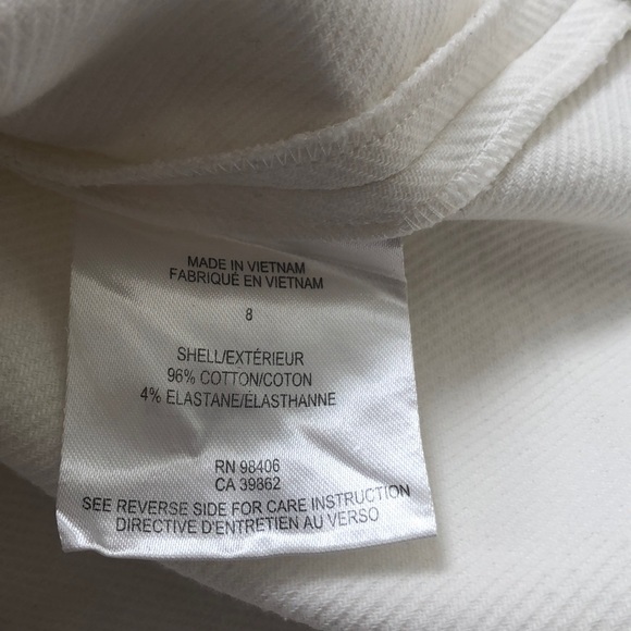 Theory White Wrap skirt - Picture 10 of 11